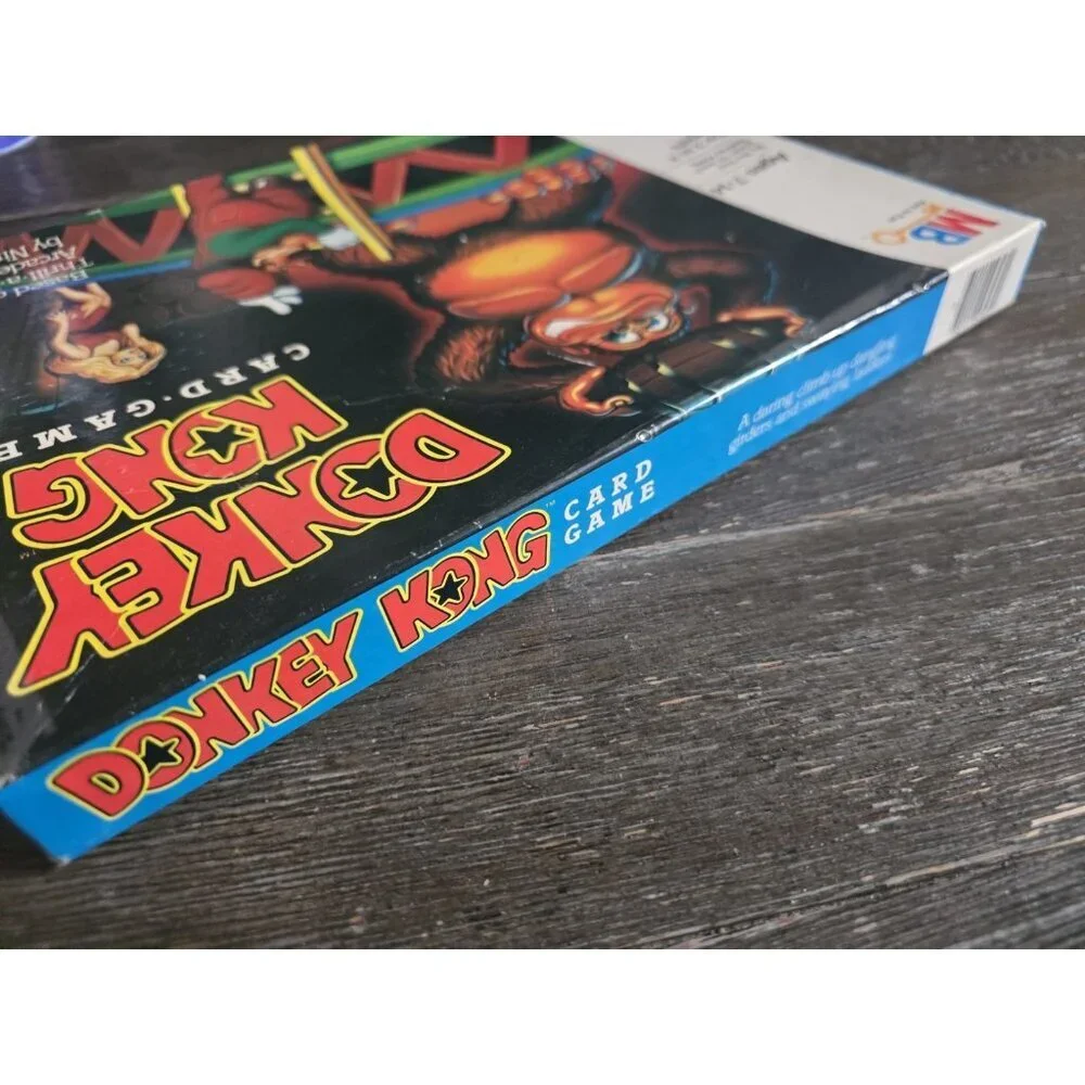 Donkey Kong Card Game Vintage 1983 Milton Bradley 4323